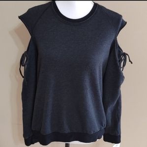 Project Social T Cold Shoulder Sweatshirt